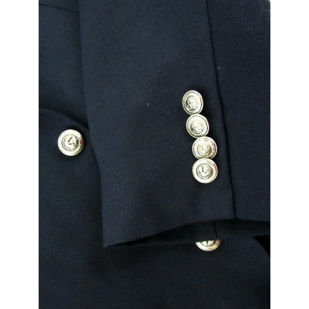 Hart Schaffner Marx Polyester Blend 40L‎ Mens Traditional Navy Blazer Recent